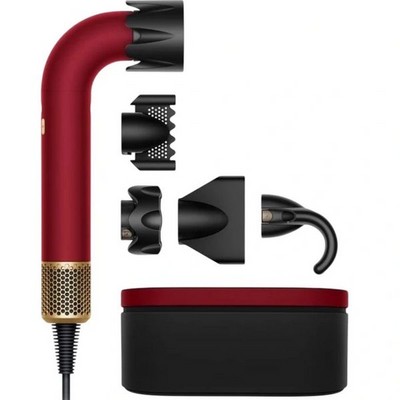 Фен Dyson Supersonic R Straight+Wavy HD17 Red Velvet с кейсом - фото 108901