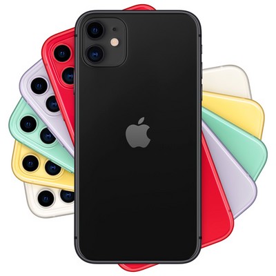 Apple iPhone 11 256GB Dual (2 SIM) Black (черный) - фото 37823