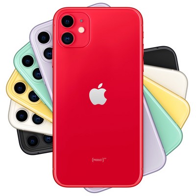 Apple iPhone 11 64GB Red (красный) MHDD3RU - фото 38158