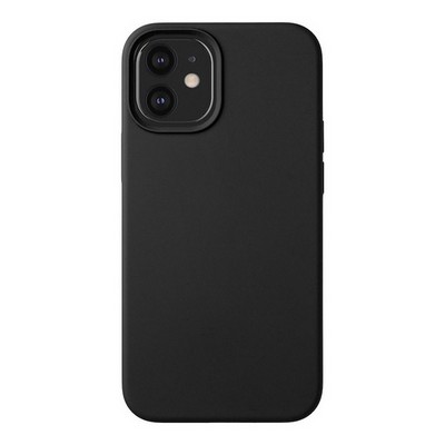 Чехол-накладка силикон Deppa Liquid Silicone Case D-87706 для iPhone 12 mini (5.4") 1.7мм Черный - фото 38439
