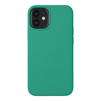 Чехол-накладка силикон Deppa Liquid Silicone Case D-87718 для iPhone 12 mini (5.4") 1.7мм Зеленый - фото 38448