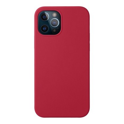 Чехол-накладка силикон Deppa Liquid Silicone Case D-87780 для iPhone 12/ 12 Pro (6.1") 1.7мм Красный - фото 38451