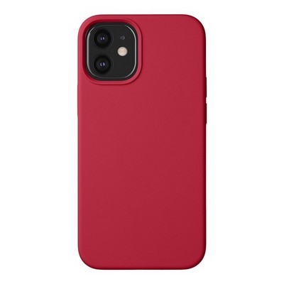 Чехол-накладка силикон Deppa Liquid Silicone Case D-87786 для iPhone 12 mini (5.4") 1.7мм Красный - фото 38453