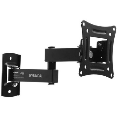 Кронштейн Hyundai GL-N1 до 15кг Vesa до 100x100 black - фото 109084