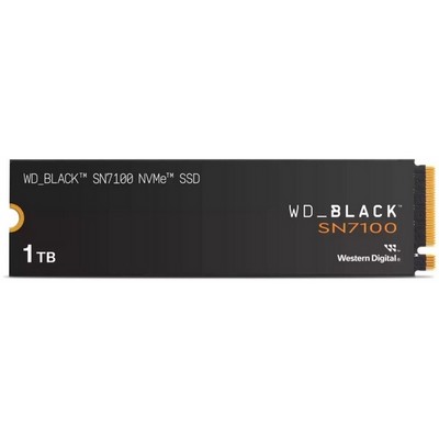Накопитель SSD M.2 2280 PCIe NVMe 4.0 x4 1000Гб Western Digital Black SN7100 ( WDS100T4X0E ) - фото 109131