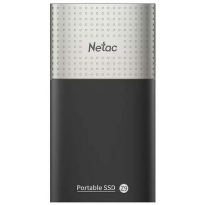 Внешний SSD 1Tb SSD Netac ( NT01Z9-001T-32BK ) USB-C черный - фото 109139