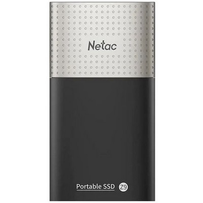 Внешний SSD 500Gb SSD Netac ( NT01Z9-500G-32BK ) USB-C черный - фото 109151