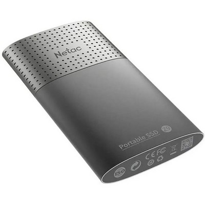Внешний SSD 500Gb SSD Netac ( NT01Z9-500G-32BK ) USB-C черный - фото 109154