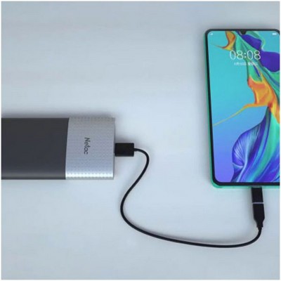 Внешний SSD 500Gb SSD Netac ( NT01Z9-500G-32BK ) USB-C черный - фото 109157