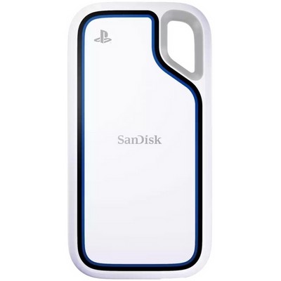 Внешний SSD USB 3.1 2Tb SSD Sandisk Extreme PlayStation 5 ( SDSSDE62P-2T00-G25 ) черный - фото 109171