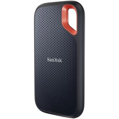Внешний SSD USB 3.2 1Tb SSD Sandisk Extreme Portable ( SDSSDE61-1T00-G25 ) черный - фото 109178