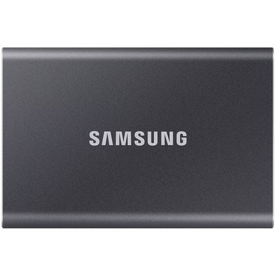 Внешний SSD USB3.0 1Tb SSD Samsung T7 ( MU-PC1T0T/WW ) USB 3.2 Type C Серый - фото 109185