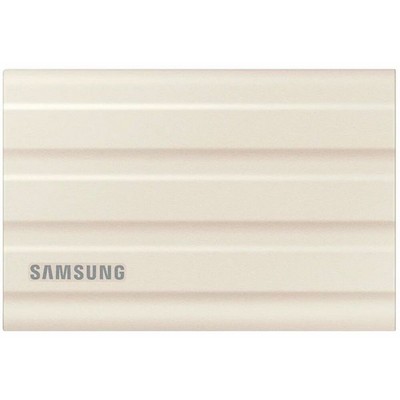 Внешний SSD USB3.0 1Tb SSD Samsung T7 Shield ( MU-PE1T0K/WW ) USB 3.2 Type C Бежевый - фото 109186