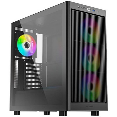 Корпус ID-Cooling Ware 510 ARGB без БП ( Ware 510 ARGB ) Black - фото 109227
