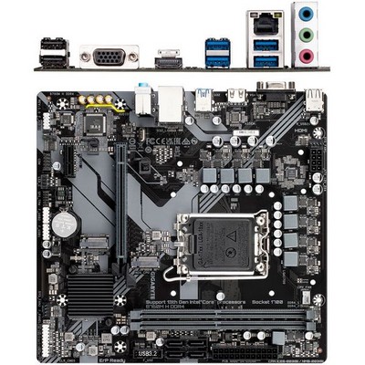 Материнская плата Gigabyte B760 LGA1700 DDR4 ( B760M H DDR4 ) mATX, Ret - фото 109297