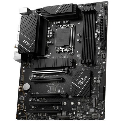 Материнская плата MSI B760 LGA1700 DDR4 ( Pro B760-P WiFi DDR4 ) ATX, Ret - фото 109309