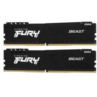 Модуль памяти DDR4 16Gb (2х8Gb) PC-25600 3200MHz Kingston ( KF432C16BBK2/16 ) - фото 109310