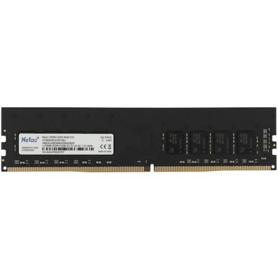 Модуль памяти DDR4 8Gb PC-25600 3200MHz Netac ( NTBSD4P32SP-08J ) - фото 109326