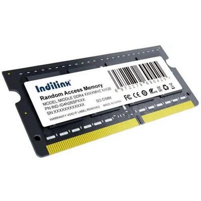 Модуль памяти SO-DIMM DDR4 8Gb 3200Mhz Indilinx (IND-ID4N32SP08X) - фото 109350