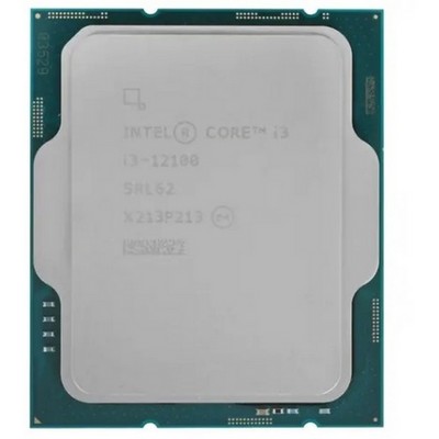 Процессор LGA 1700 Intel Core i3 12100 Alder Lake 3.3GHz, 12Mb ( i3-12100 ) Oem - фото 109361
