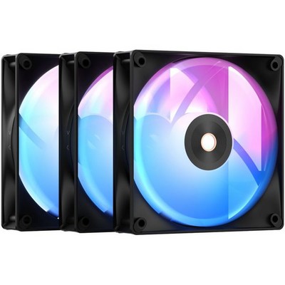 Вентилятор 120мм Ocypus Delta F12 BK ARGB 3 in 1 (3-Pack) - фото 109399