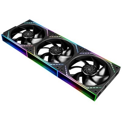 Вентилятор 120мм Thermalright TL-M12Q X3 ARGB 3pcs-pack Black Ret - фото 109403
