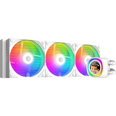 Система водяного охлаждения ID-Cooling FX360 LCD White ARGB S1150/1155/S1156/1151/1200, S1700/1851, AM4/AM5 ( FX360 LCD White ) - фото 109440