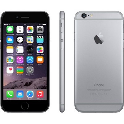 Apple iPhone 6 32Gb Space Gray MQ3D2RU - фото 5541