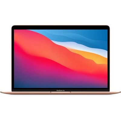 Apple MacBook Air 13 Late 2020 M1, 8Gb, 256Gb SSD Gold (золотой) MGND3RU - фото 38923