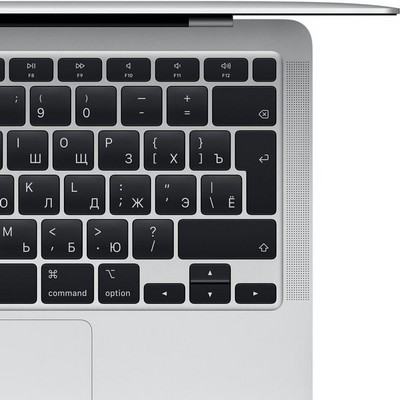 Apple MacBook Air 13 Late 2020 M1, 8Gb, 256Gb SSD Silver (серебристый) MGN93RU - фото 38949