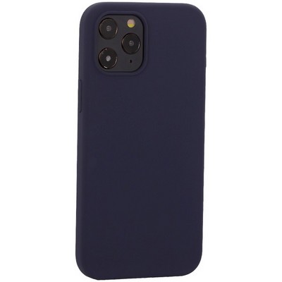 Накладка силиконовая MItrifON для iPhone 14 Pro (6.1") без логотипа Midnight Blue Темно-синий №8 - фото 57753