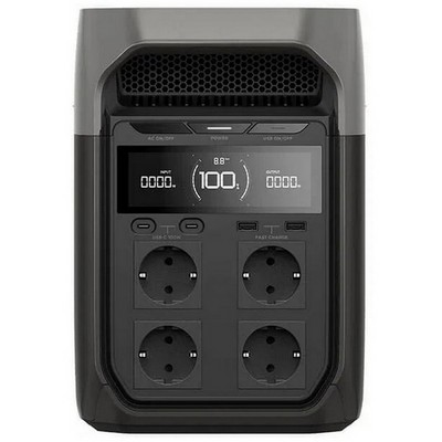 Портативная зарядная станция EcoFlow DELTA 3 (1024 Втч) - фото 111437