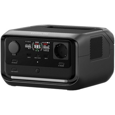 Портативная зарядная станция EcoFlow RIVER 3 Plus (270 Втч) - фото 111504