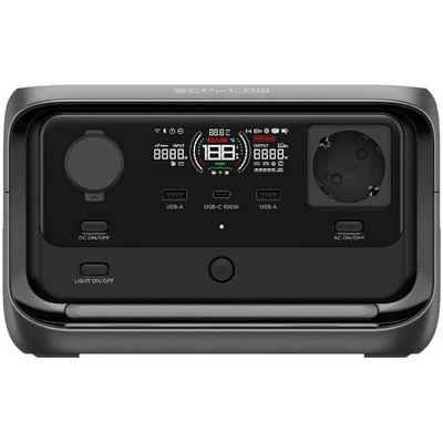 Портативная зарядная станция EcoFlow RIVER 3 Plus (270 Втч) - фото 111568