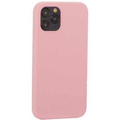 Накладка силиконовая MItrifON для iPhone 12/ 12 Pro (6.1") без логотипа Pink Розовый №6 - фото 39160