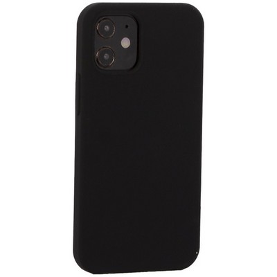 Накладка силиконовая MItrifON для iPhone 12 mini (5.4") без логотипа Black Черный №18 - фото 39181