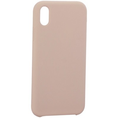 Накладка силиконовая MItrifON для iPhone XR (6.1") без логотипа Pink sand Розовый песок №19 - фото 39209