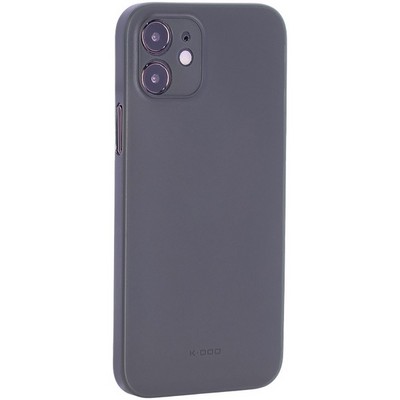 Чехол-накладка пластиковая KZDOO Air Skin 0.3мм для Iphone 12 (6.1") Зеленая - фото 39372