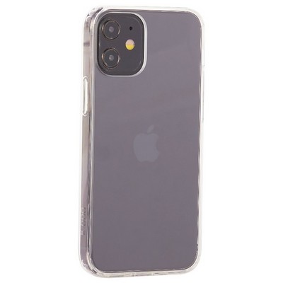 Чехол-накладка пластиковая KZDOO Guardian для Iphone 12 mini (5.4") с силиконовым бортом Прозрачный - фото 39566