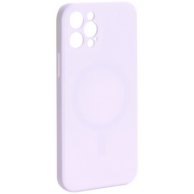 Чехол-накладка силиконовая J-case Creative Case Liquid Silica Magic Magnetic для iPhone 12 Pro (6.1") Белый - фото 40036