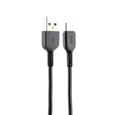 Дата-кабель USB Hoco X20 Flash Type-C (1.0 м) Черный - фото 55917
