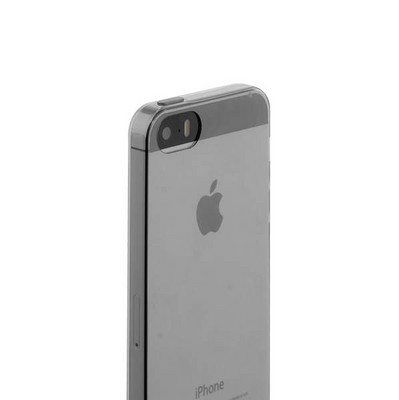 Чехол силиконовый Hoco Light Series для iPhone SE/ 5S/ 5 (4.7) Дымчатый - фото 55452