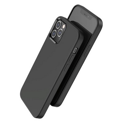 Чехол пластиковый Hoco Pure series для iPhone 12 Pro Max (6.7") Черный - фото 41026
