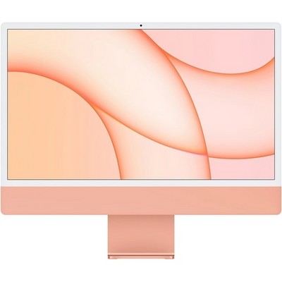 Apple iMac 24" Retina 4,5K 2021 RU (M1, 8C CPU, 8C GPU, 8Gb, 256Gb SSD, оранжевый) - фото 41957