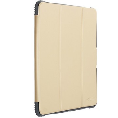 Чехол-подставка Mutural Folio Case Elegant series для iPad Pro (12.9") 2020г. кожаный (MT-P-010504) Золотой - фото 42071
