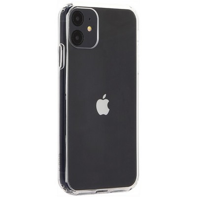 Чехол-накладка пластиковая KZDOO Guardian для Iphone 11 (6.1") с усиленными силиконовыми бортами Прозрачная - фото 41996