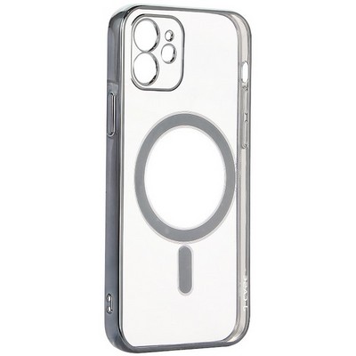 Чехол-накладка силиконовая J-case Magsafe Series для iPhone 12 (6.1") Зеленый - фото 42056