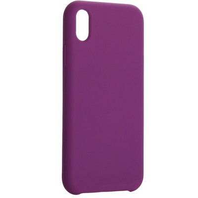Накладка силиконовая MItrifON для iPhone XR (6.1") без логотипа Violet Фиолетовый №45 - фото 42088