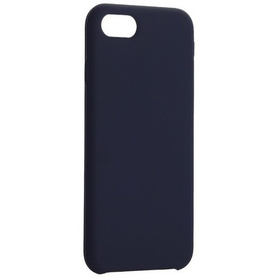 Накладка силиконовая MItrifON для iPhone SE (2020г.)/8/ 7 (4.7") без логотипа Midnight blue Тёмно-синий №8 - фото 42076