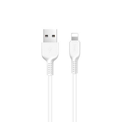 Дата-кабель USB Hoco X20 Flash Lightning (2.0 м) Белый - фото 42099